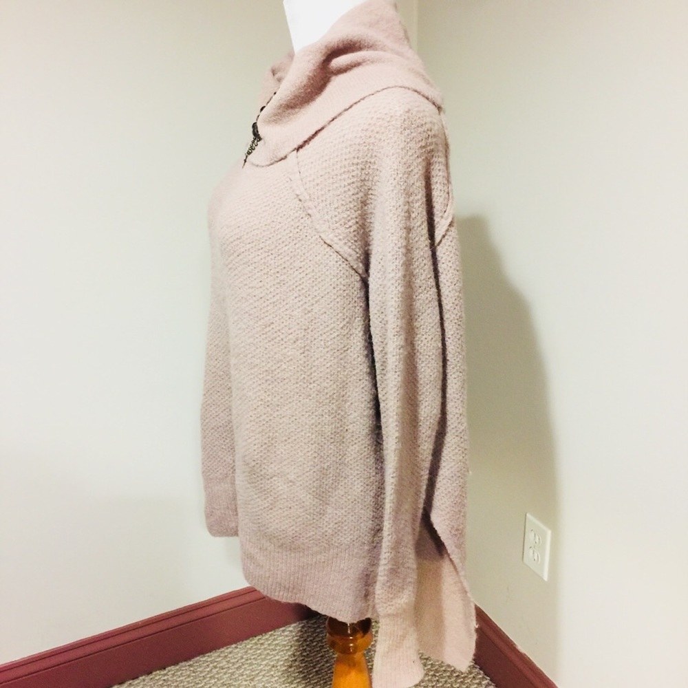 Mossimo Super Soft Blush Cowl Neck Sweaters - Picture 4 of 5